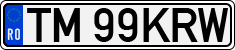 License plate of Romania, Regular plates
