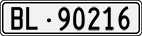 License plate of Switzerland, Cars