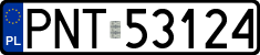 License plates of Poland, Regular car plates