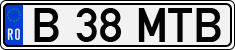 License plate of Romania, Regular plates