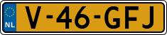 License plate of the Netherlands, Light Commercial Vehicles (1994 system)