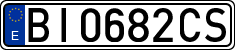 License plates of Spain, 1971 year series