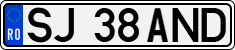 License plate of Romania, Regular plates