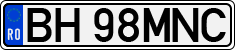 License plate of Romania, Regular plates