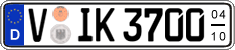 German license plate, Seasonal plates