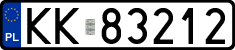 License plates of Poland, Regular car plates