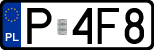 License plates of Poland, Regular car plates