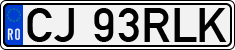 License plate of Romania, Regular plates