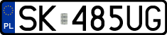 License plates of Poland, Regular car plates