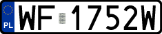 License plates of Poland, Regular car plates