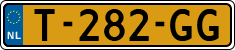 License plate of the Netherlands, Cars