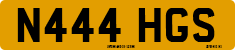 License plate of the United Kingdom, 1983 year system