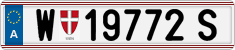 License plate of Austria, Regular plates