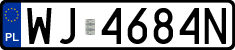 License plates of Poland, Regular car plates