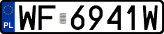 License plates of Poland, Regular car plates