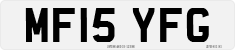 License plate of the United Kingdom, 2001 year system