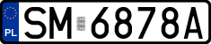 License plates of Poland, Regular car plates