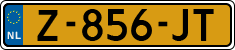 License plate of the Netherlands, Cars