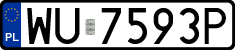 License plates of Poland, Regular car plates
