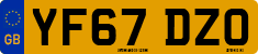 License plate of the United Kingdom, 2001 year system