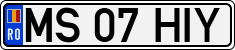 License plate of Romania, Regular plates