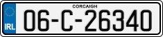 License plate of Ireland, Regular plates
