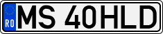 License plate of Romania, Regular plates