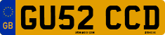 License plate of the United Kingdom, 2001 year system