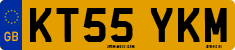License plate of the United Kingdom, 2001 year system
