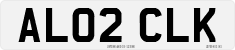 License plate of the United Kingdom, 2001 year system