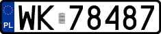 License plates of Poland, Regular car plates