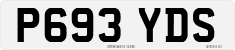 License plate of the United Kingdom, 1983 year system