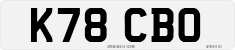 License plate of the United Kingdom, 1983 year system