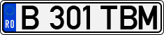 License plate of Romania, Regular plates