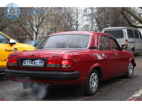 н774ас99, GAZ 3110 Волга