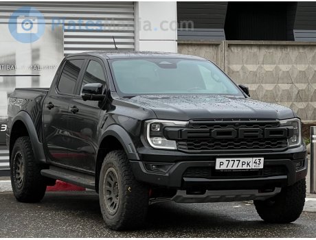 р777рк43, Ford Ranger