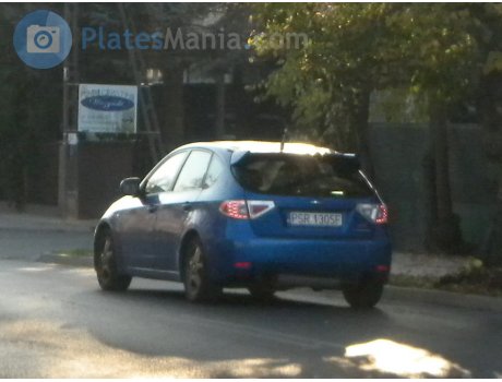 PSR 1305F, Subaru Impreza