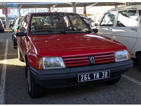 264 YN 38, Peugeot 205