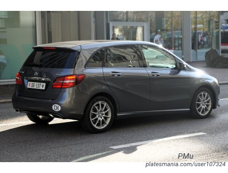 SG 137, Mercedes-Benz B-Klasse