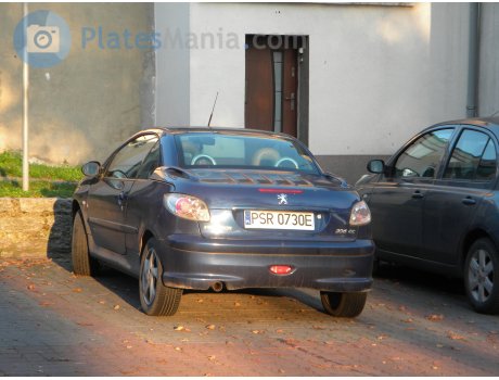 PSR 0730E, Peugeot 206