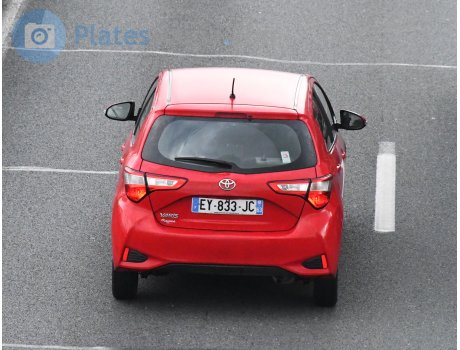 EY-833-JC, Toyota Yaris