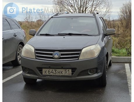 к643нк51, Geely MK