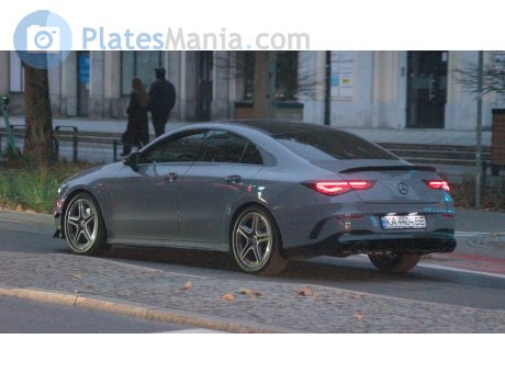 KA 4404 BE, Mercedes-Benz CLA-Klasse