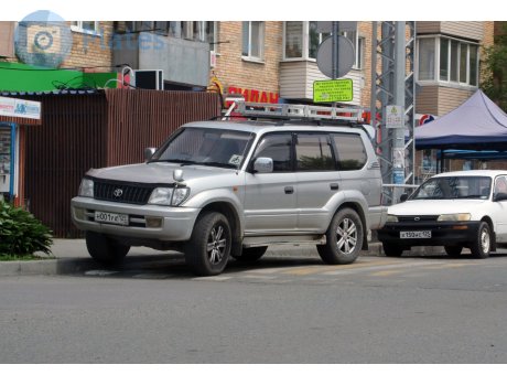 н001уа125, Toyota Land Cruiser Prado