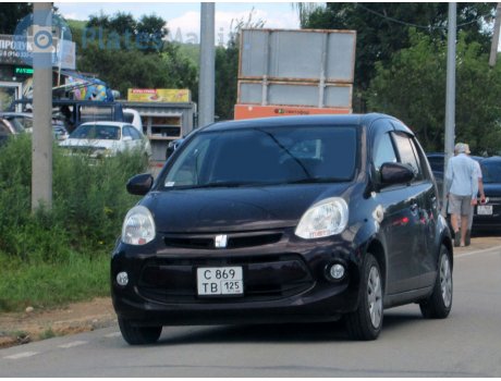 с869тв125, Toyota Passo