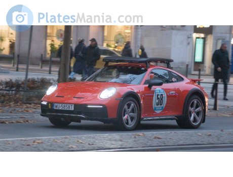 WU 5858T, Porsche 911