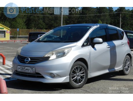 р085му75, Nissan Note