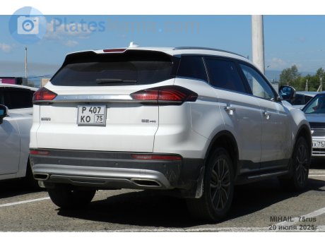 р407ко75, Geely Boyue