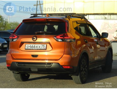 о466кх75, Nissan X-Trail