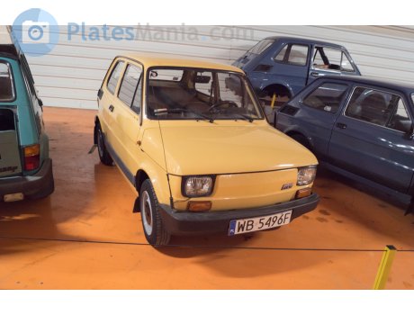 WB 5496F, Polski Fiat 126p